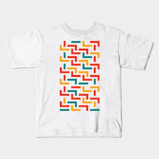 Geometric lines Kids T-Shirt